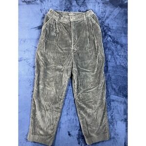 J Peterman Corduroy Pants Pleated‎ Size 6
